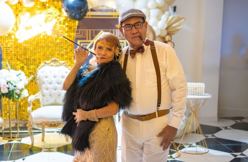 1920s Gatsby dinner party