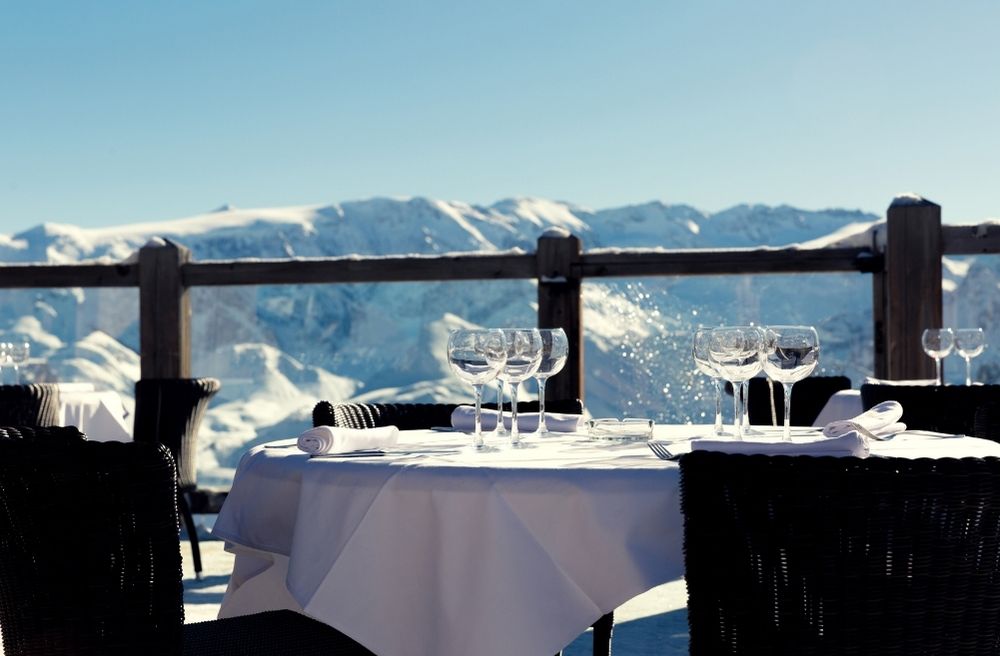 Alpine dinner