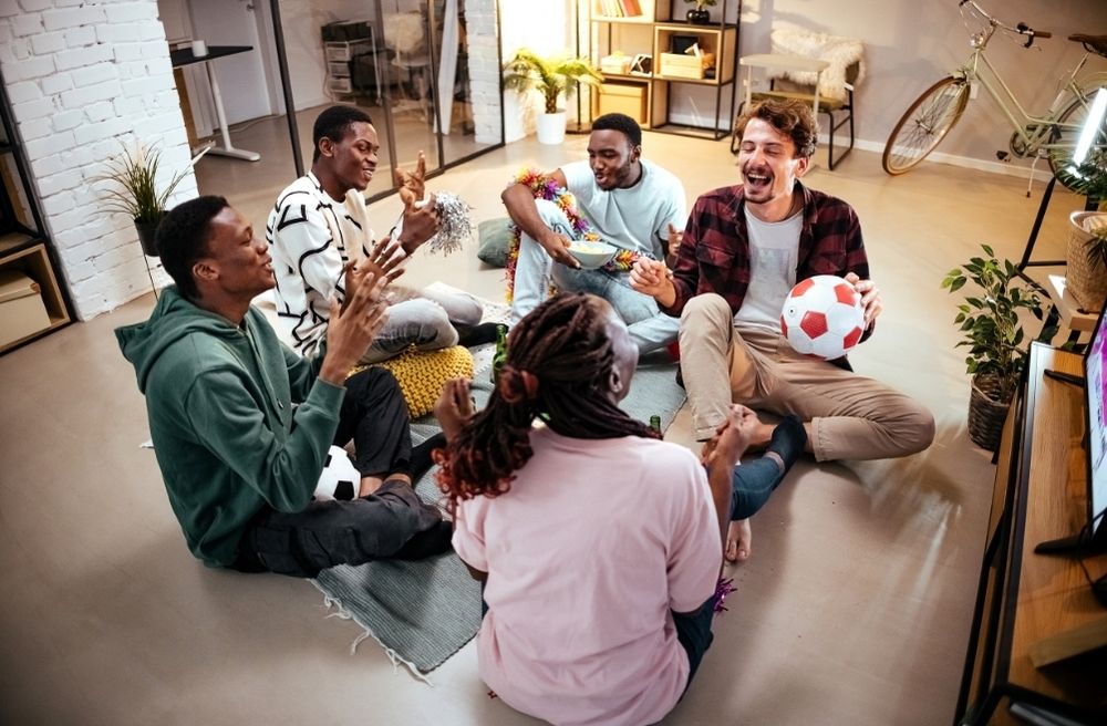 Casual home gathering