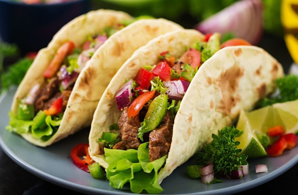 DIY taco bar party