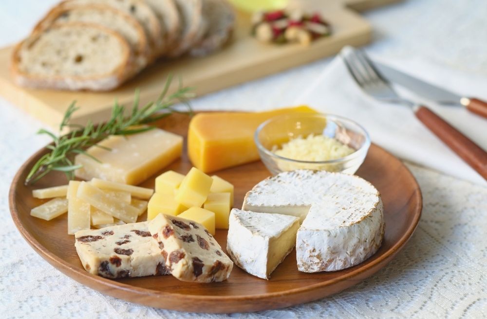 French cheese board