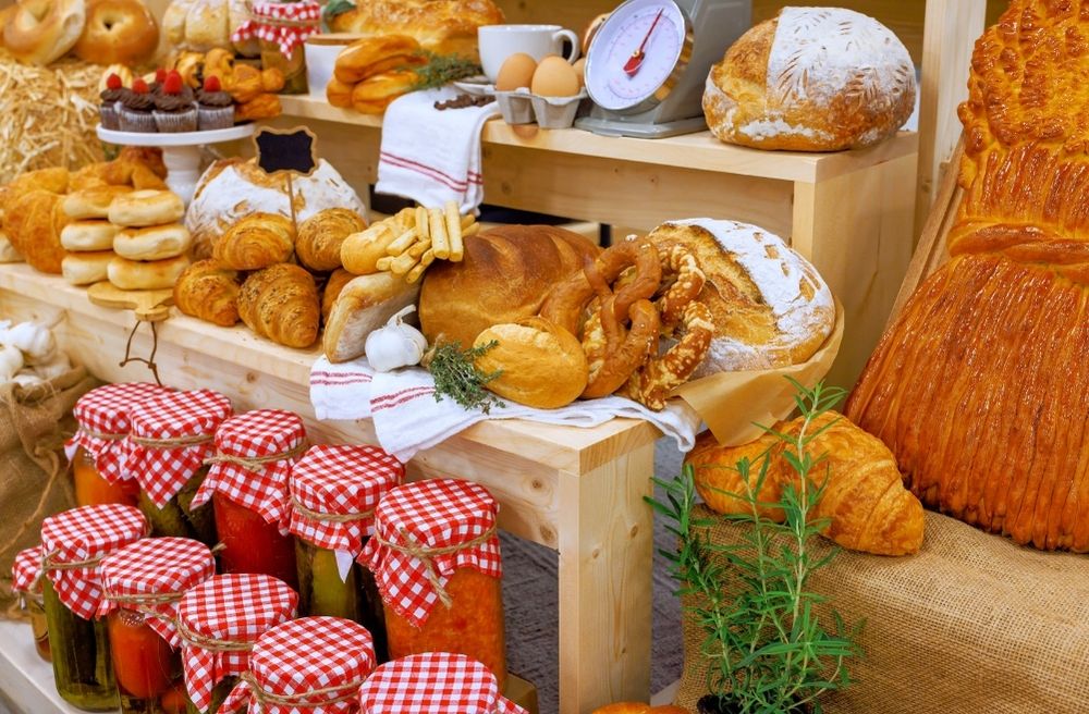 French market table