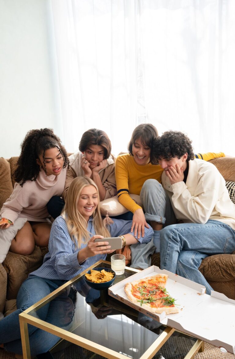 Hosting friends at home