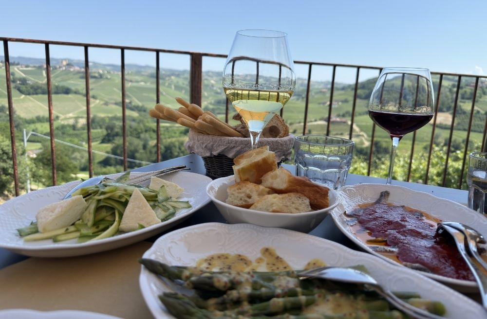 Italian vineyard dinner