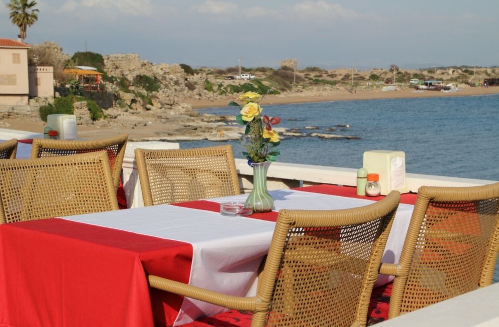 Mediterranean-style dining table