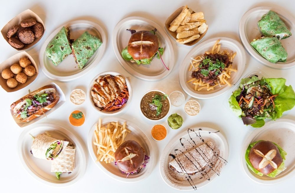 Several beautifully plated small dishes