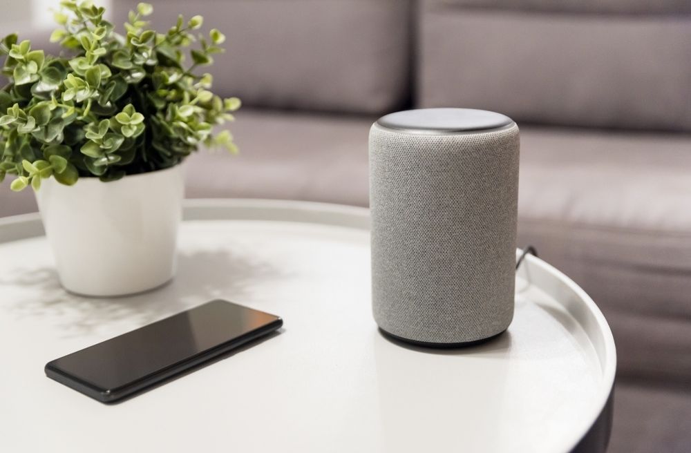 Smart speaker living room