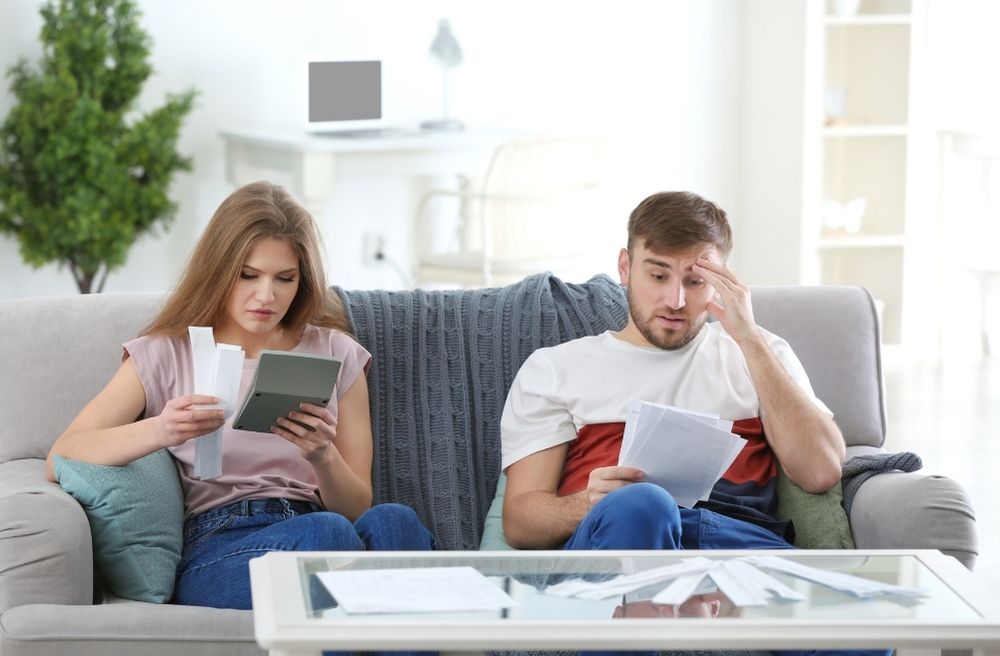 Stressed host at home