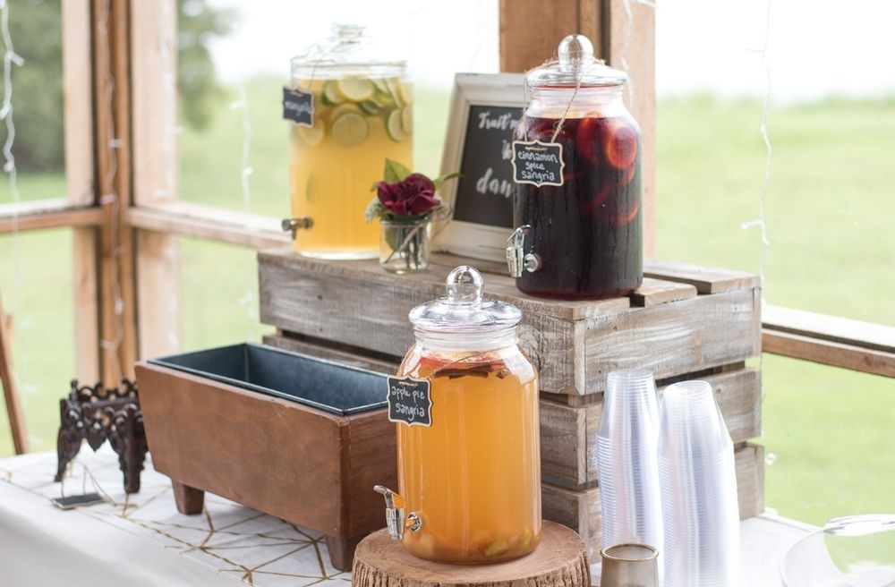 Thanksgiving drink station