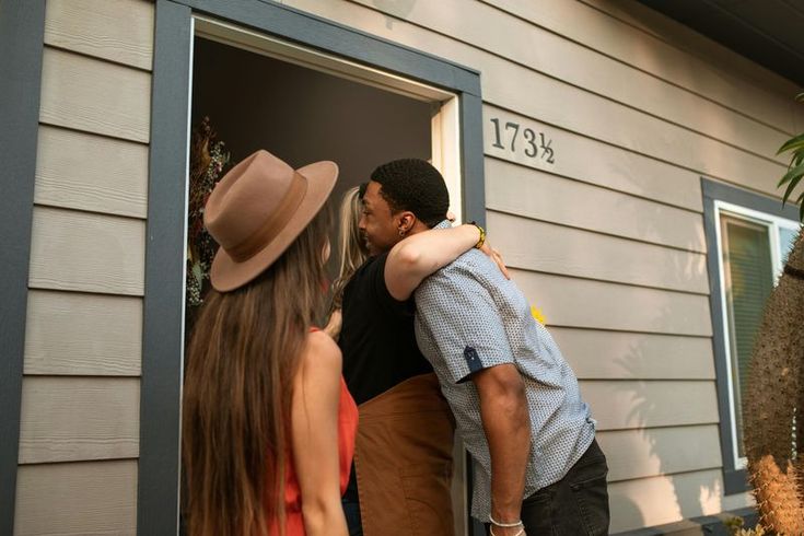 Welcoming your guest at front door