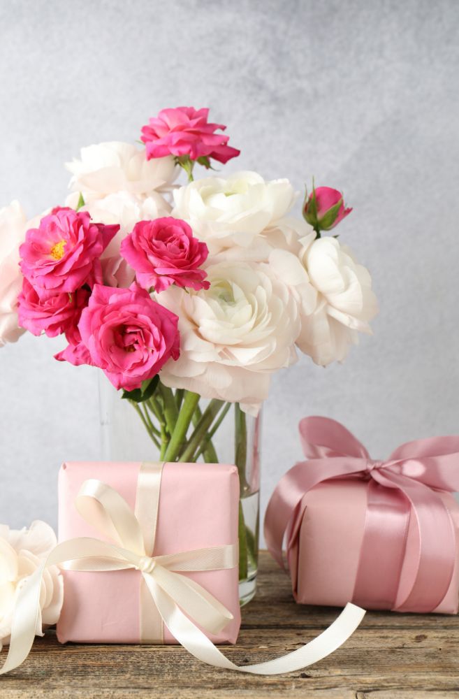 beautiful hostess gift ideas on table
