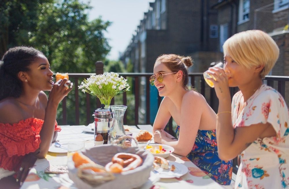 brunch with friends