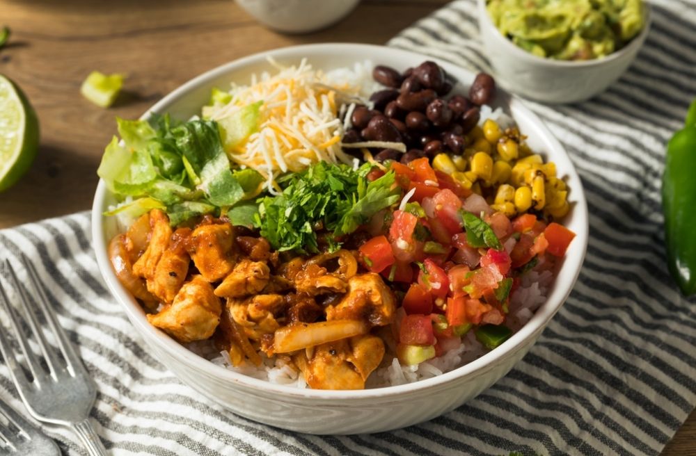 burrito bowl bar