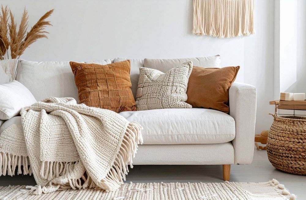 cashmere throw blanket luxury living room
