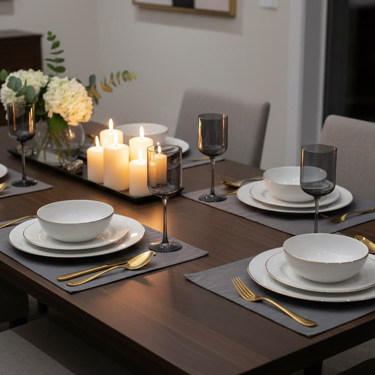Minimalist Table Decor