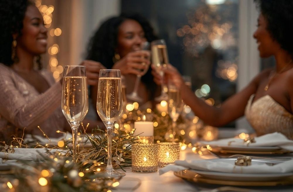 champagne celebration