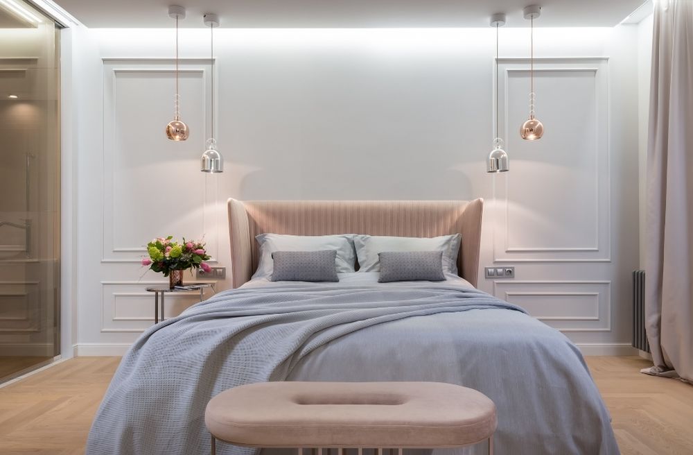 comfortable luxury bedroom