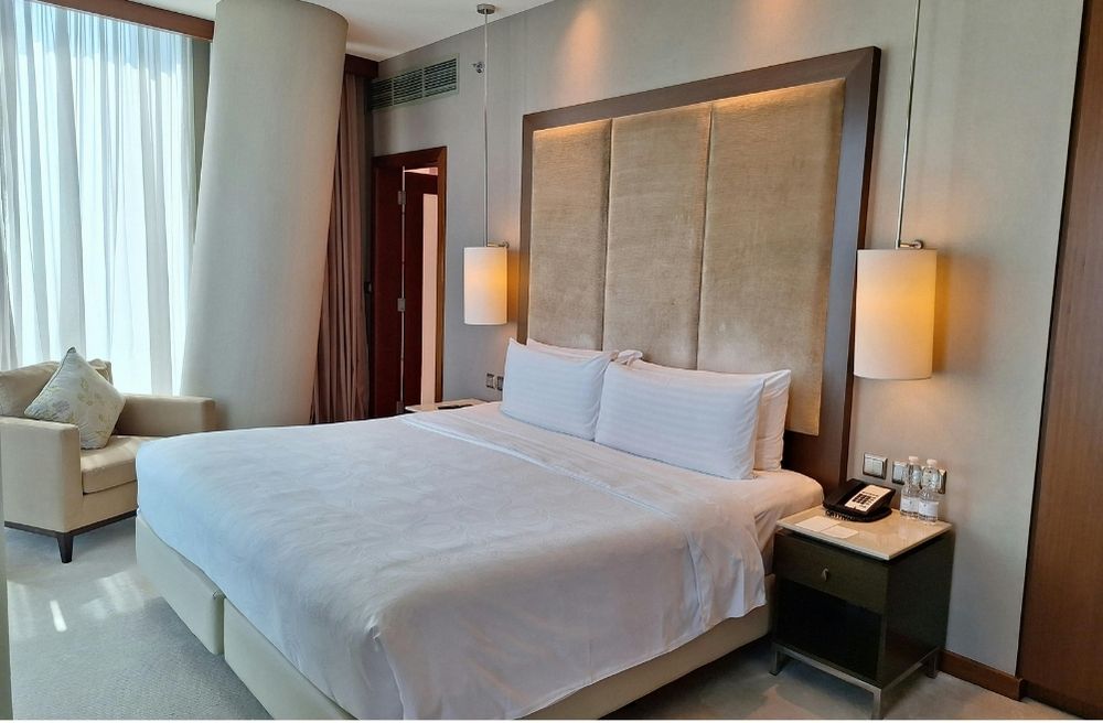 comfortable luxury guest bedroom