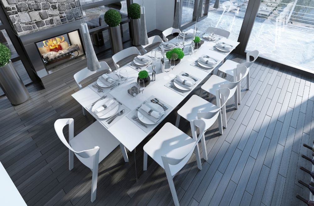 contemporary dining table inspiration