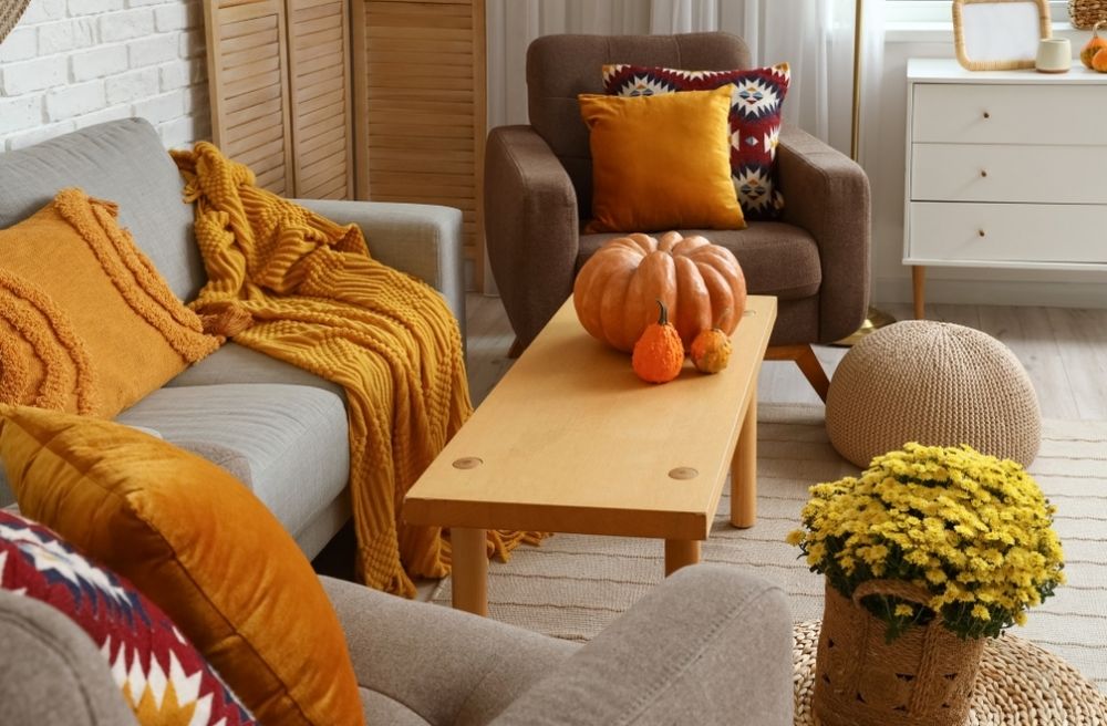 cozy Thanksgiving home