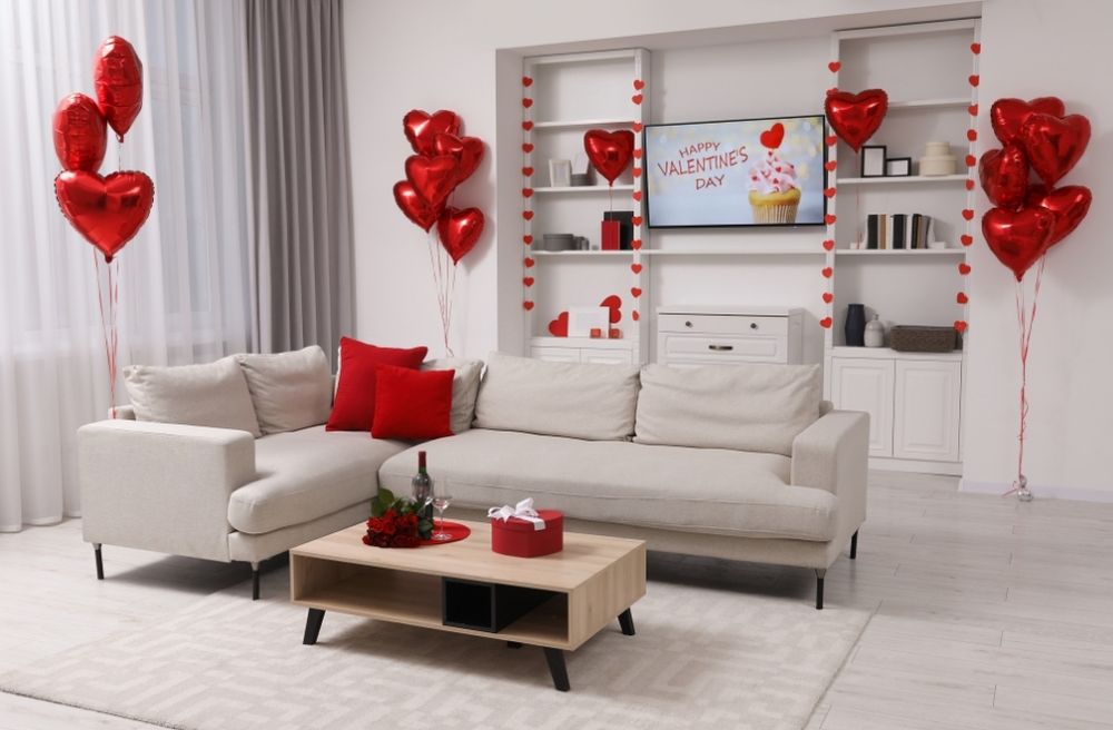 cozy living room candles