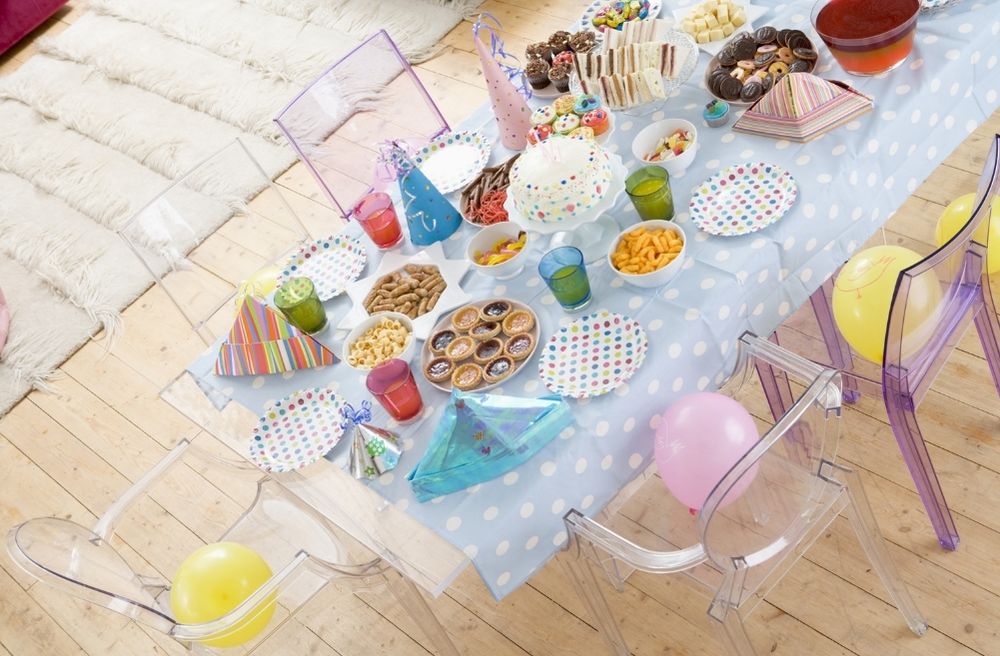 elegant birthday table