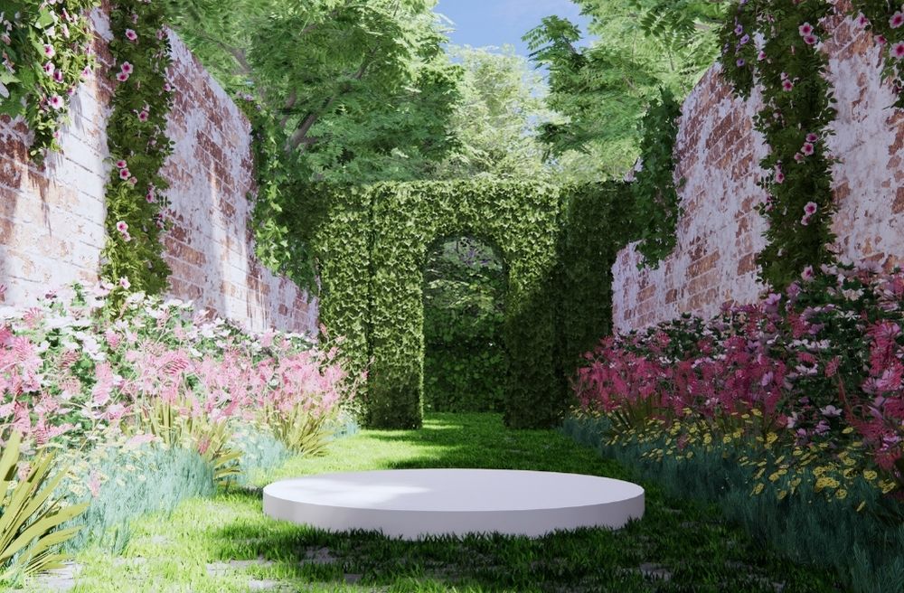 enchanted garden dinner party