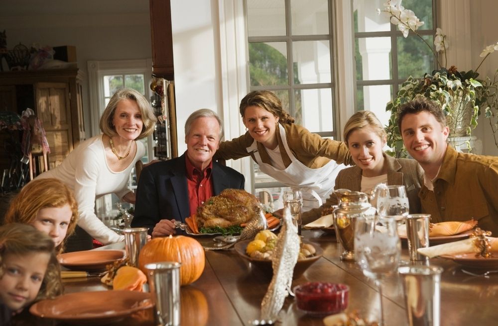 family gratitude Thanksgiving
