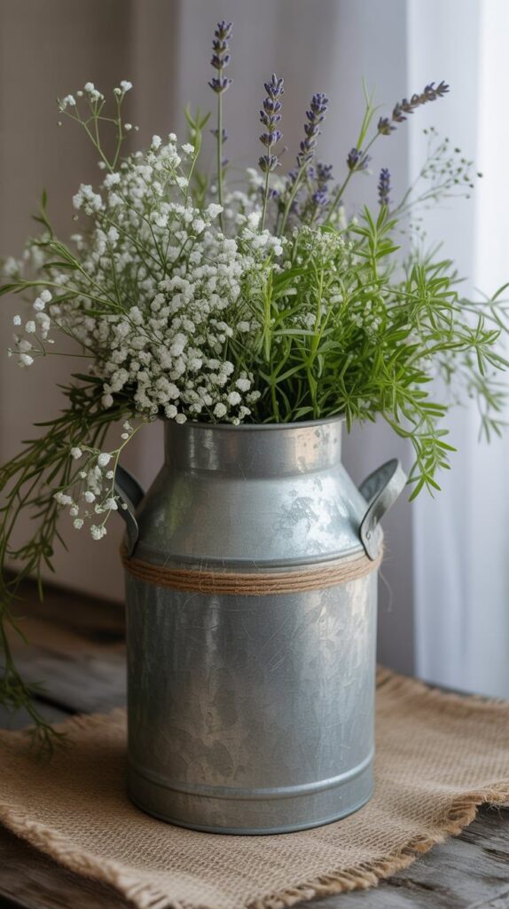 rustic table setting