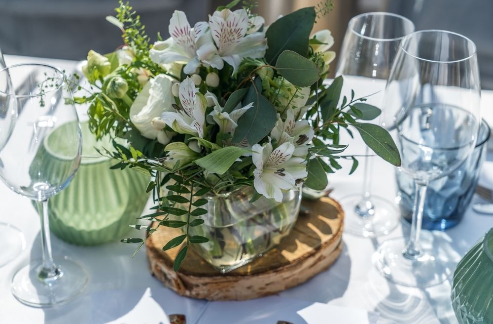 greenery table centerpiece