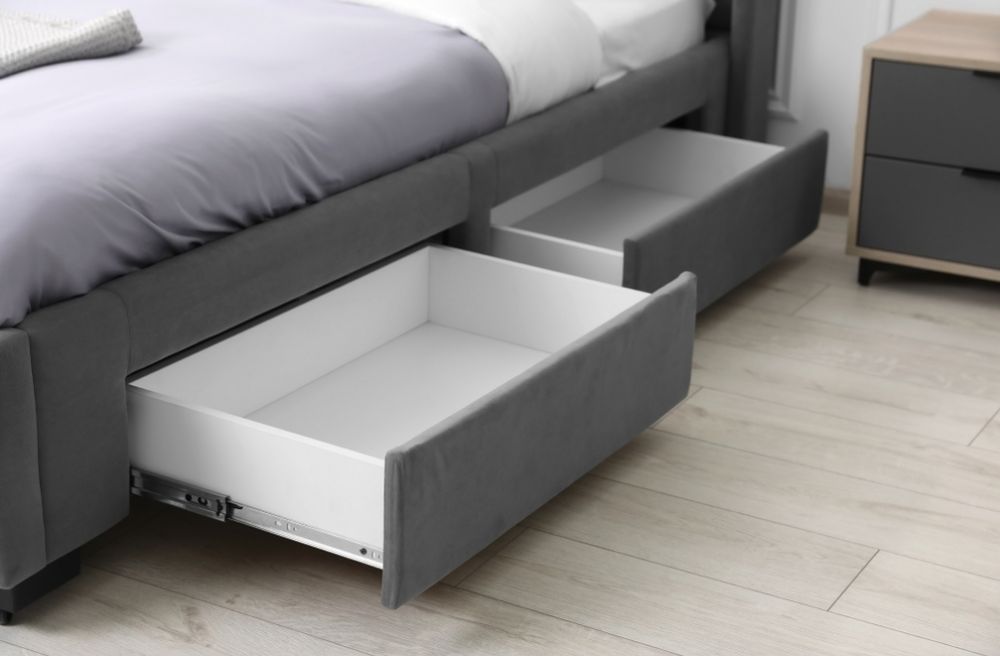 hidden storage bedroom