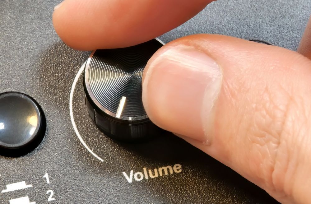 adjusting music volume during gathering