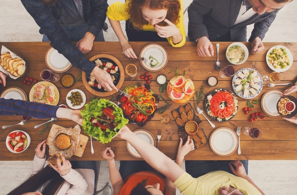 international comfort food dinner