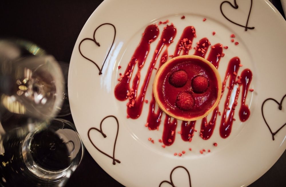 luxury Valentine's dessert