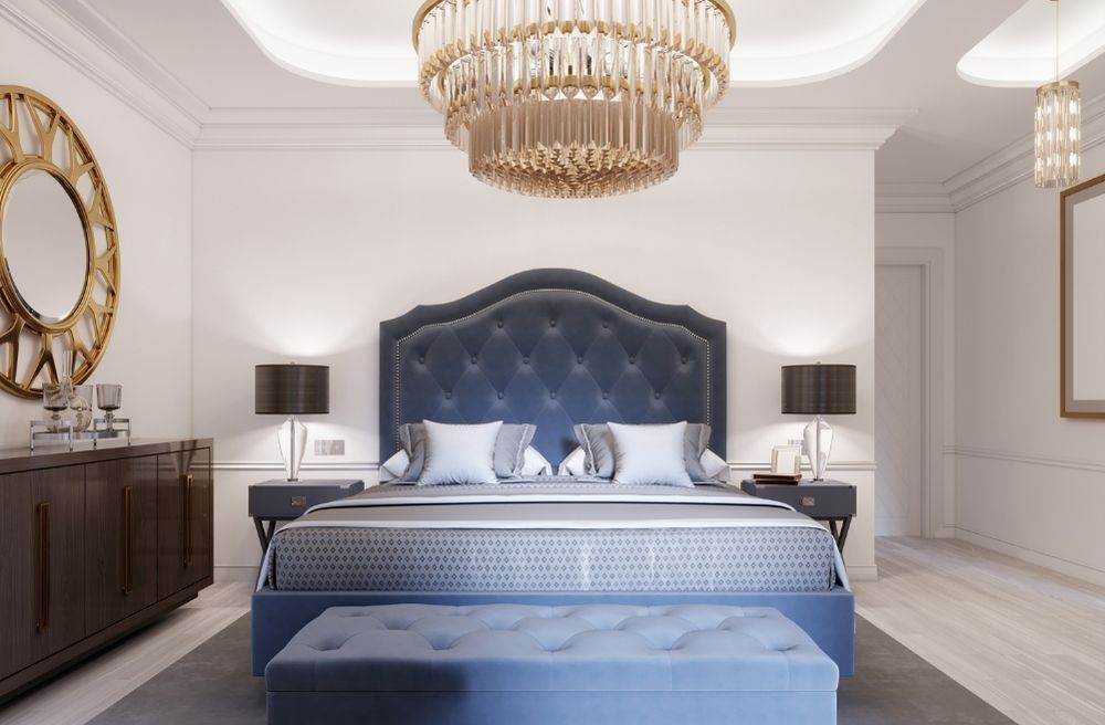 luxury bedroom chandelier
