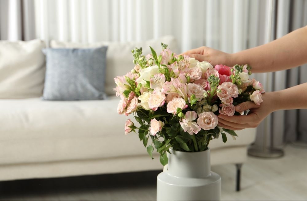 luxury fresh flower delivery home