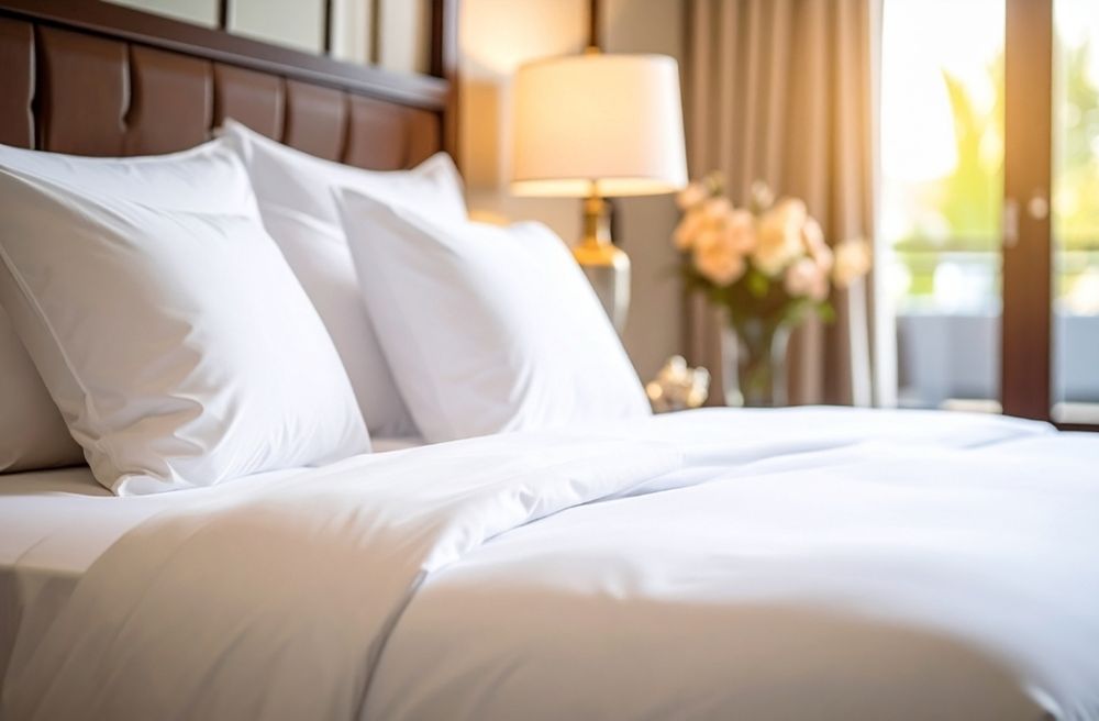 luxury white bedding bedroom