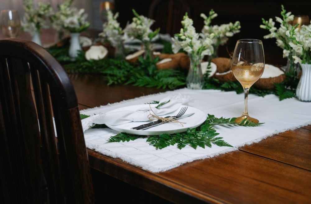 rustic table setting