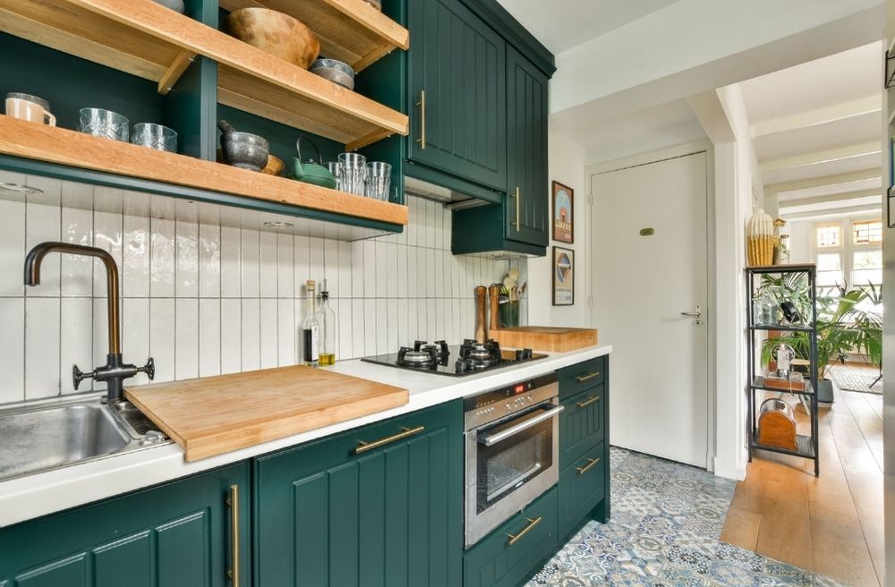 organized kitchen for entertaining