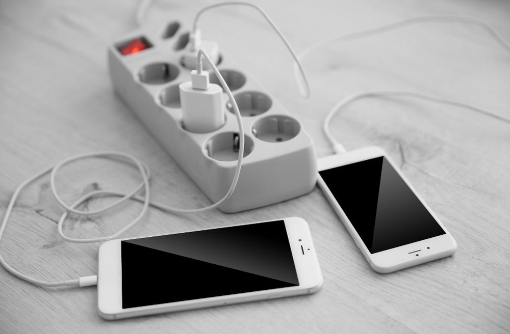phone charging station party