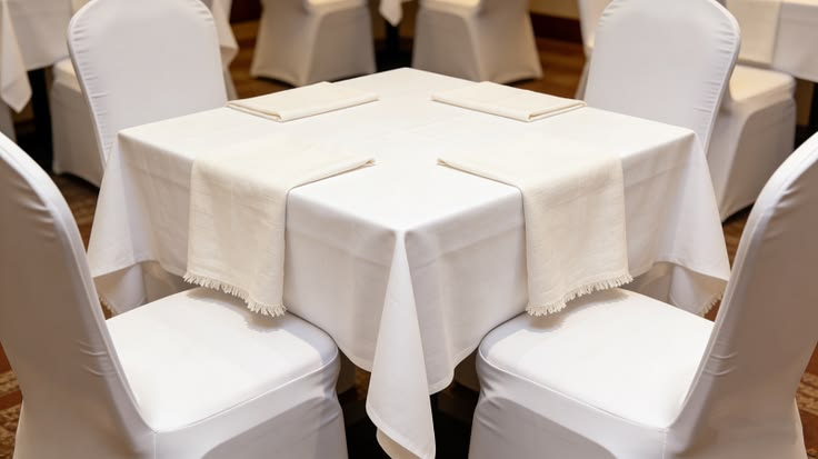 plain table linens