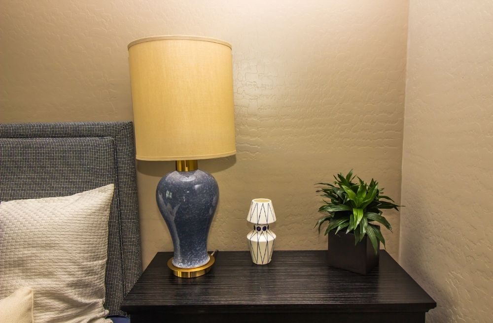 plants in guest bedroom