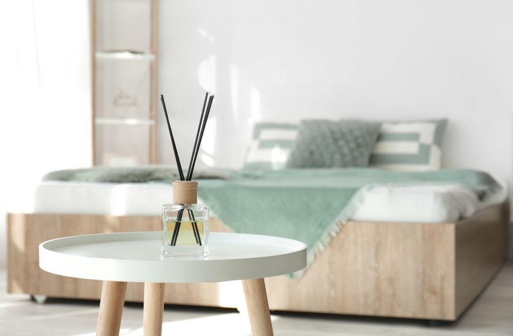 reed diffuser bedroom