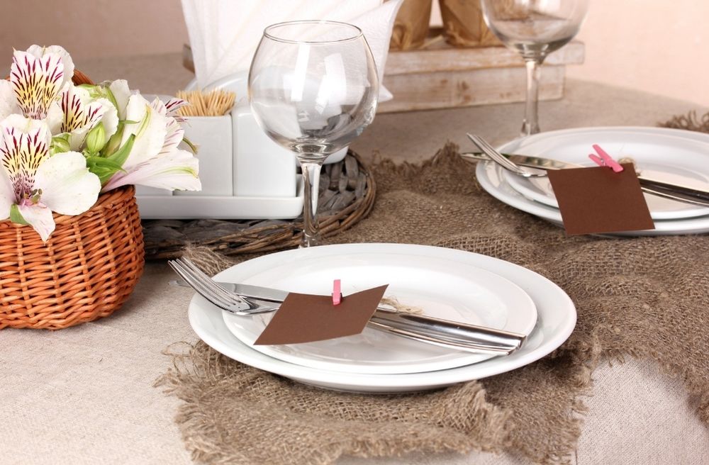 rustic place cards