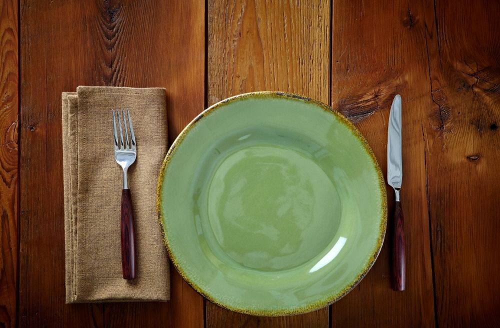 rustic place setting