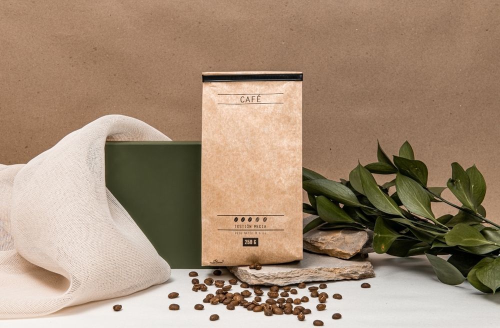 specialty coffee beans gift bag
