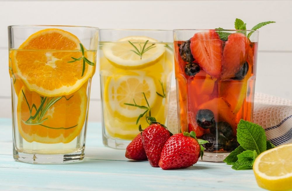 Fresh Fruit Infused Water
