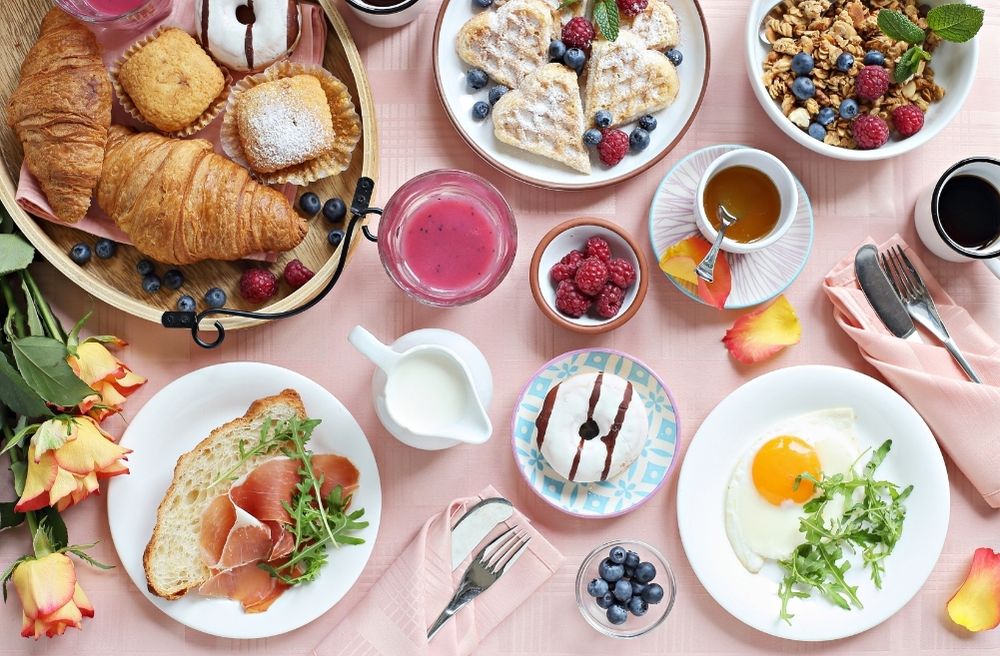 Mother's Day brunch table