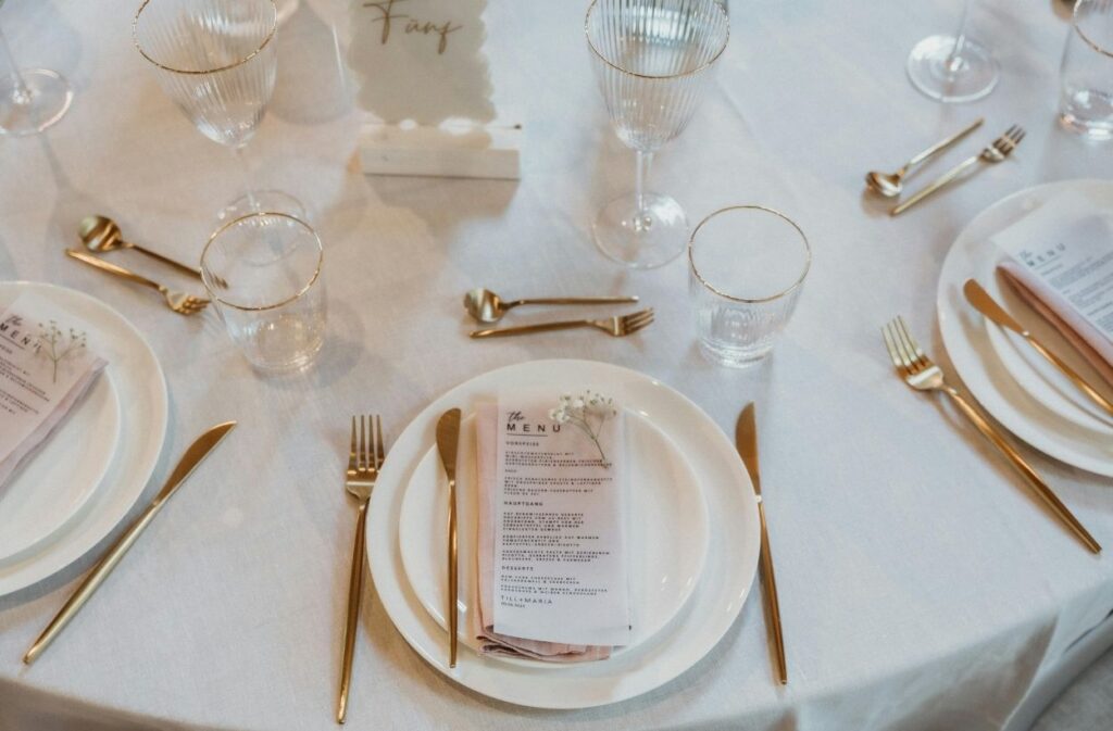 Parisian neutral tablescape cream black beige
