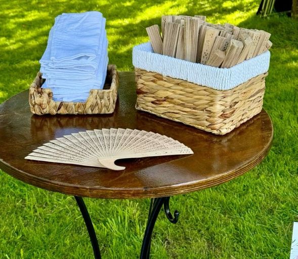 guest comfort table station